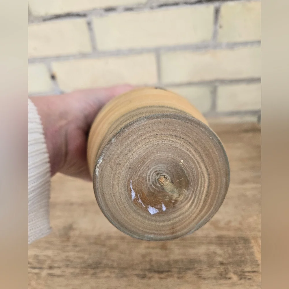 Hand Crafted Wooden Vase - Picture 5 of 8